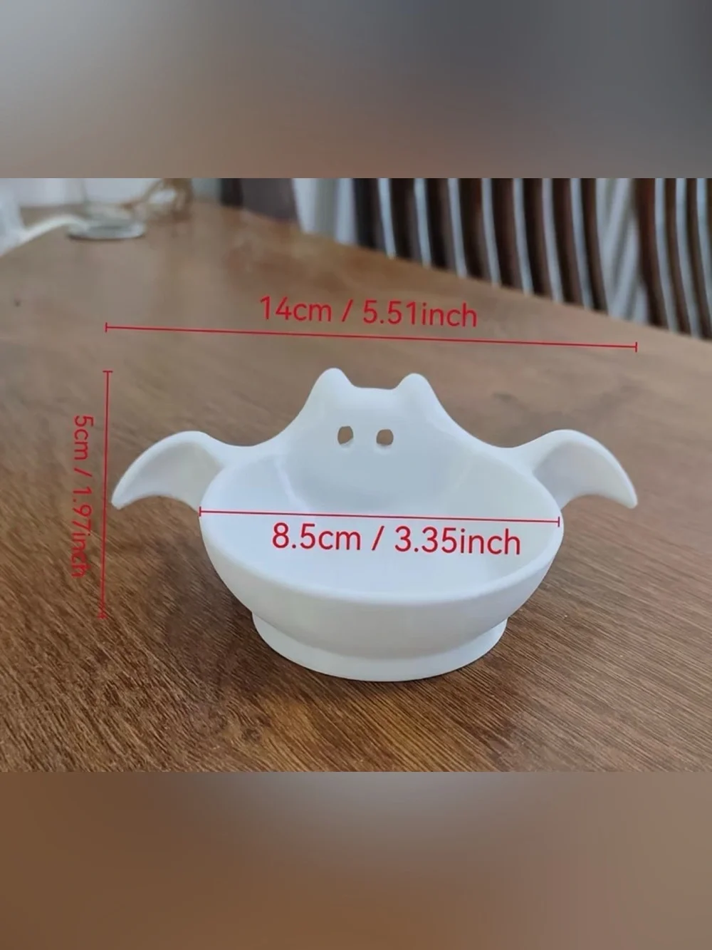 Halloween Bat Decorative Bowl
